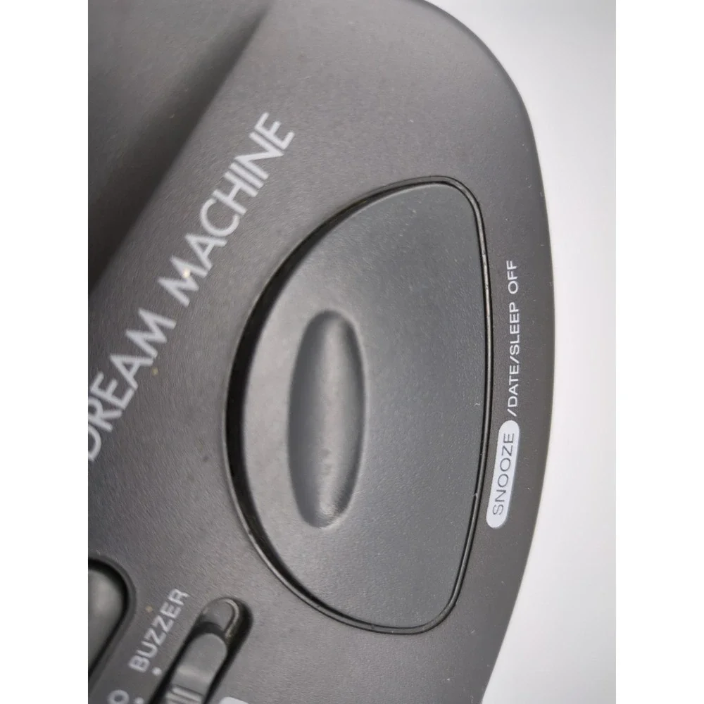 Sony ICFCS660 Dream Machine AM/FM Digital 2 Alarms Bass Green‎ LED Cass Broke